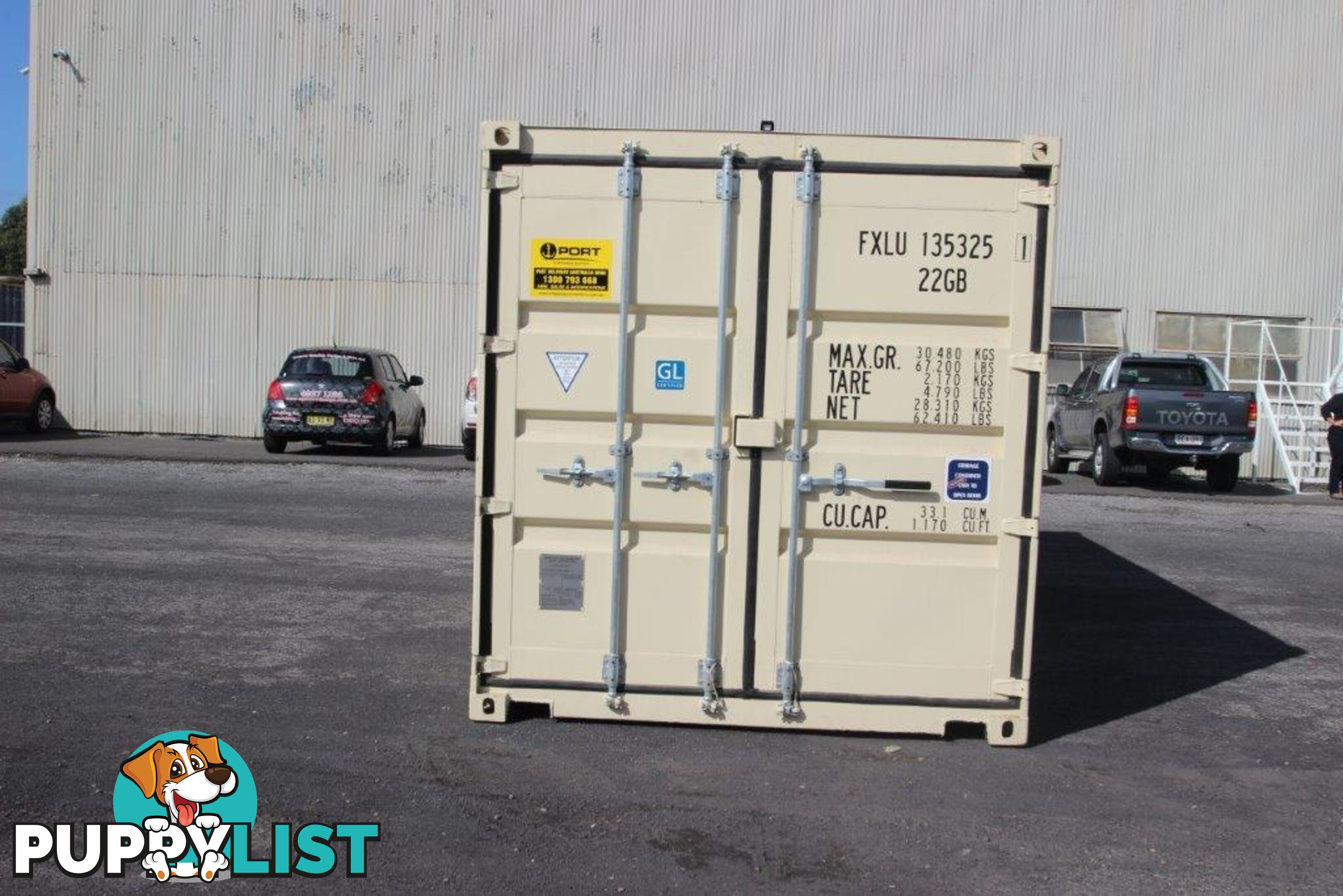 New 20ft Shipping Containers Warragul - From $6700 + GST