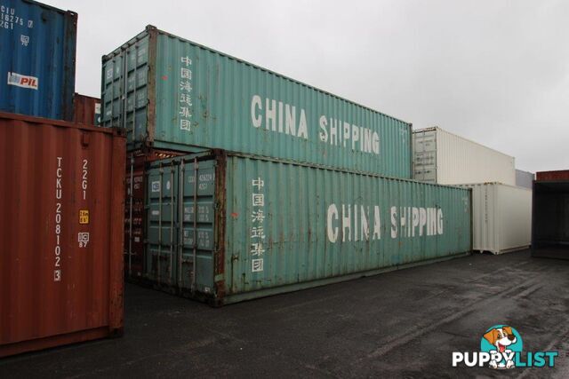 Used 40ft Shipping Containers Loch Sport - From $3100 + GST