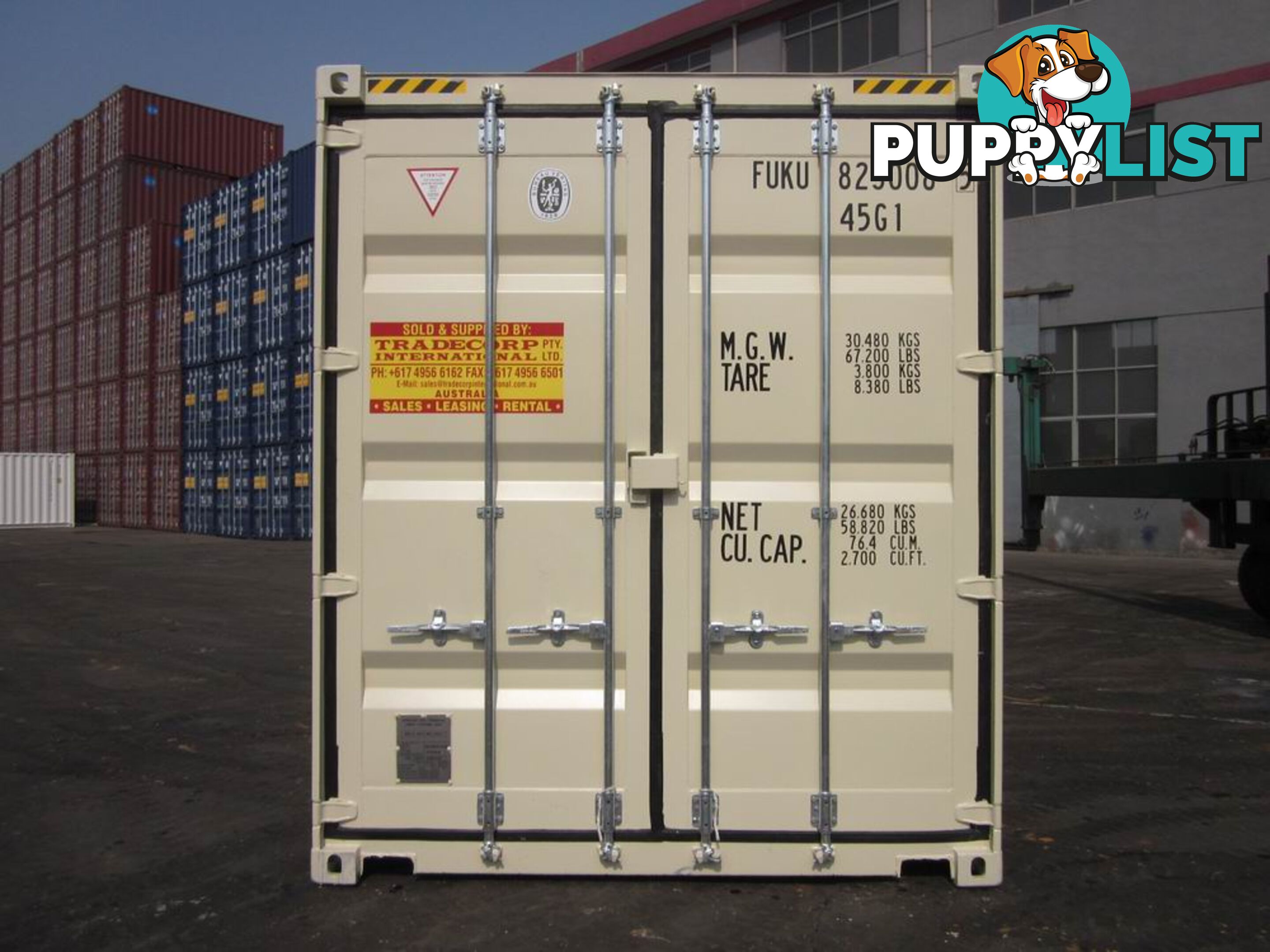 New 40ft High Cube Shipping Containers Northam - From $8500 + GST