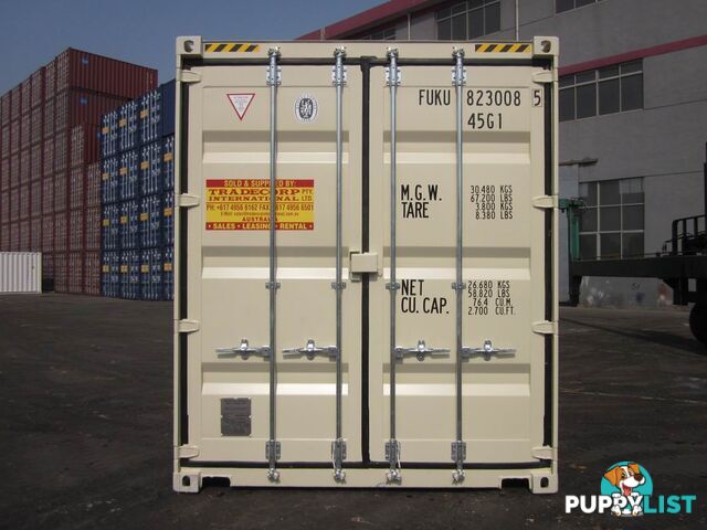 New 40ft High Cube Shipping Containers Northam - From $8500 + GST