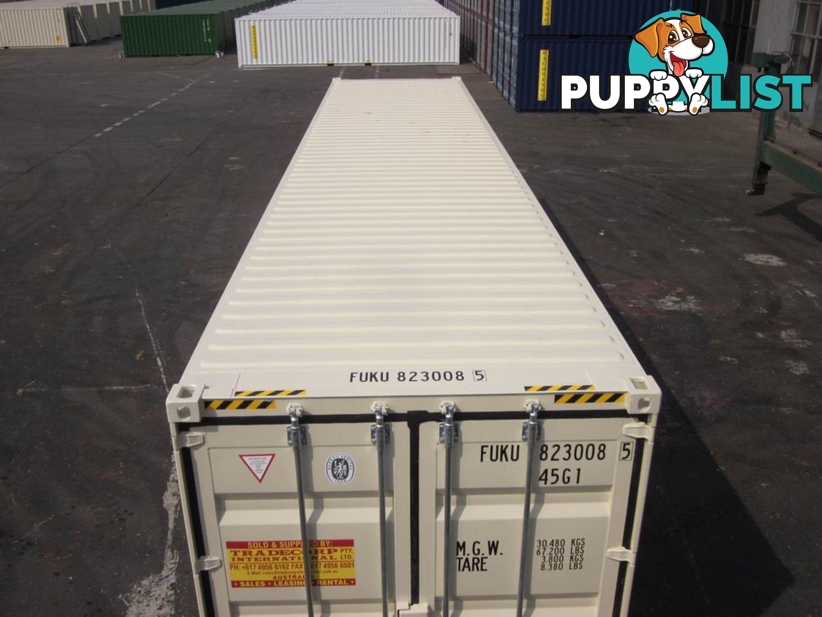 New 40ft High Cube Shipping Containers Northam - From $8500 + GST