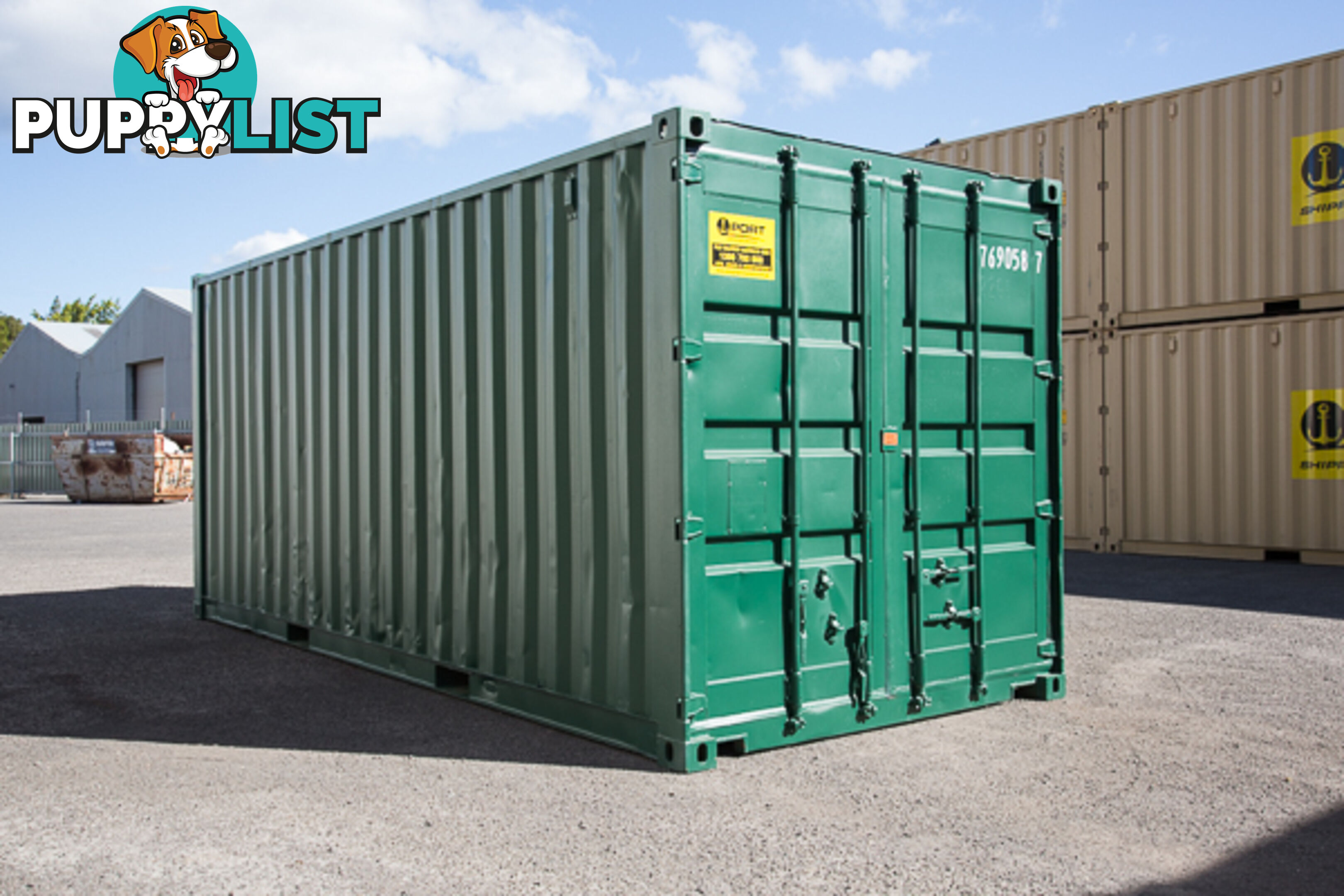 Refurbished Painted 20ft Shipping Containers Cowes - From $3850 + GST