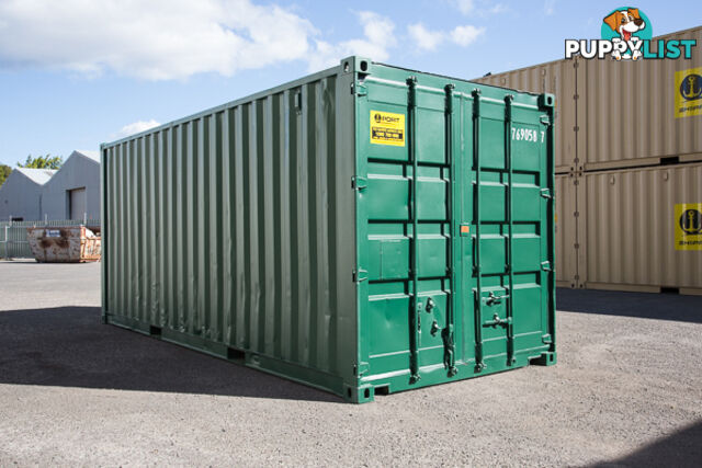 Refurbished Painted 20ft Shipping Containers Cowes - From $3850 + GST