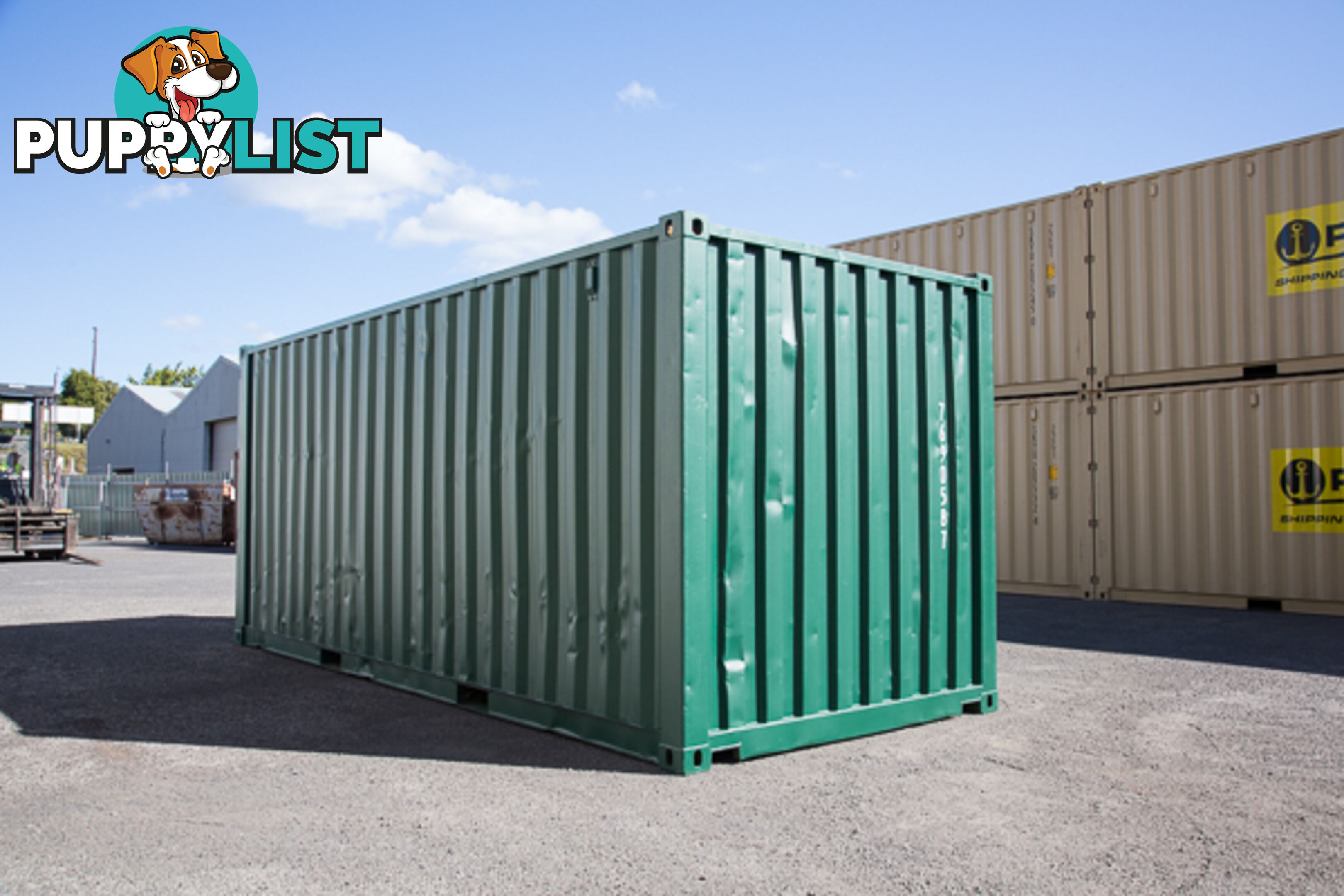 Refurbished Painted 20ft Shipping Containers Cowes - From $3850 + GST