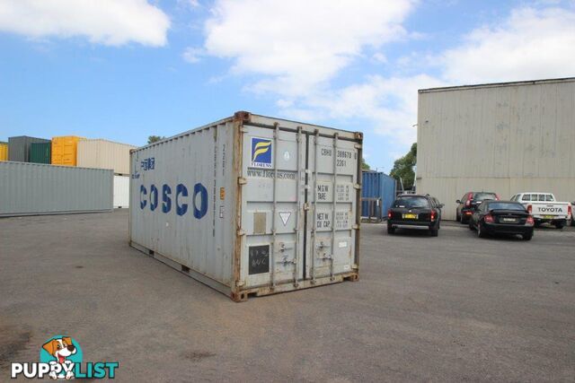 Used 20ft Shipping Containers Fremantle - From $2800 + GST