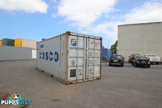 Used 20ft Shipping Containers Calwell - From $3650 + GST