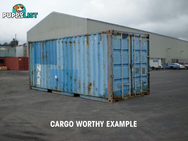 Used 20ft Shipping Containers Williamtown - From $3650 + GST