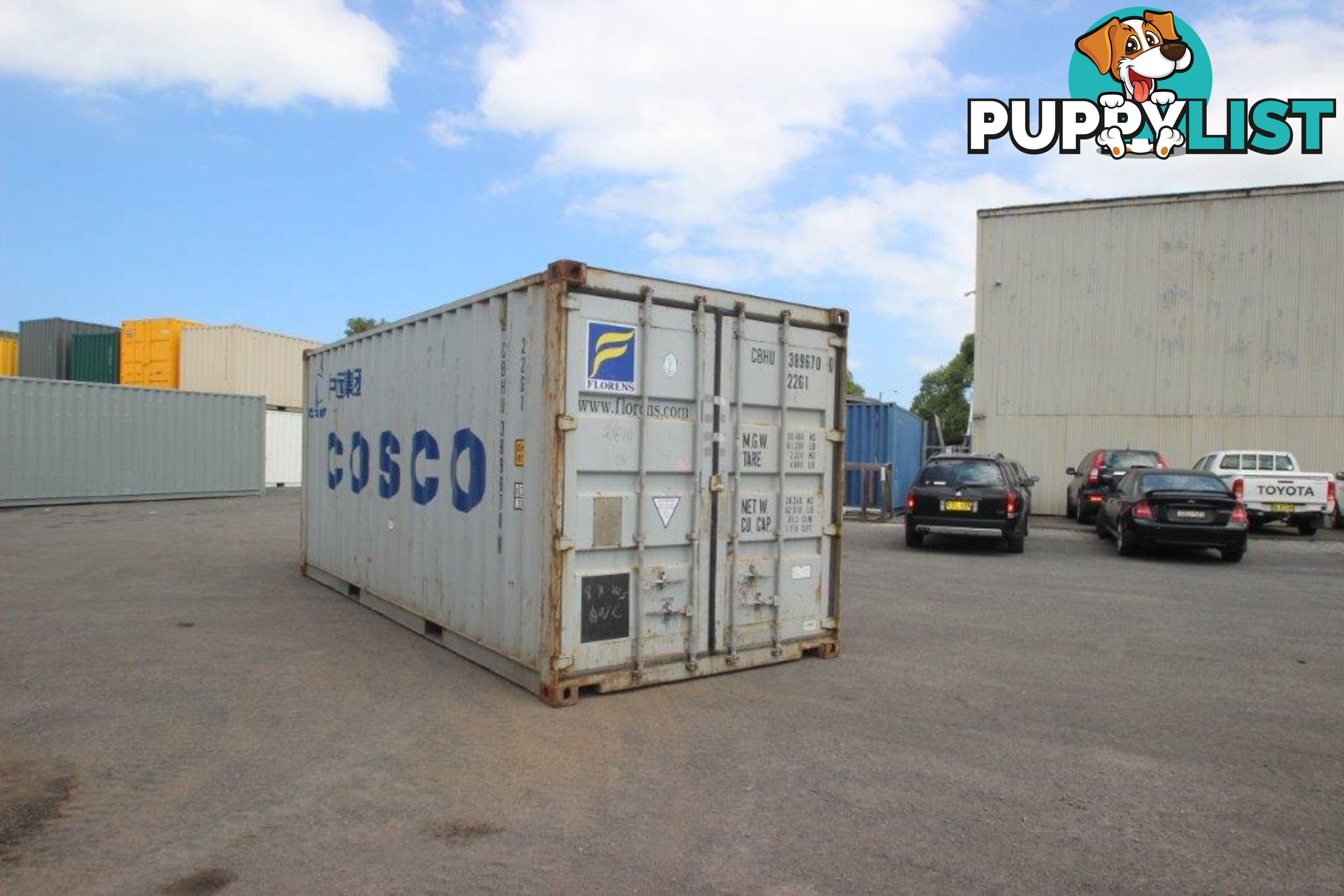 Used 20ft Shipping Containers Williamtown - From $3650 + GST