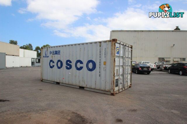 Used 20ft Shipping Containers Williamtown - From $3650 + GST