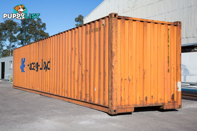 Used 40ft Shipping Containers Tuggerah - From $3990 + GST