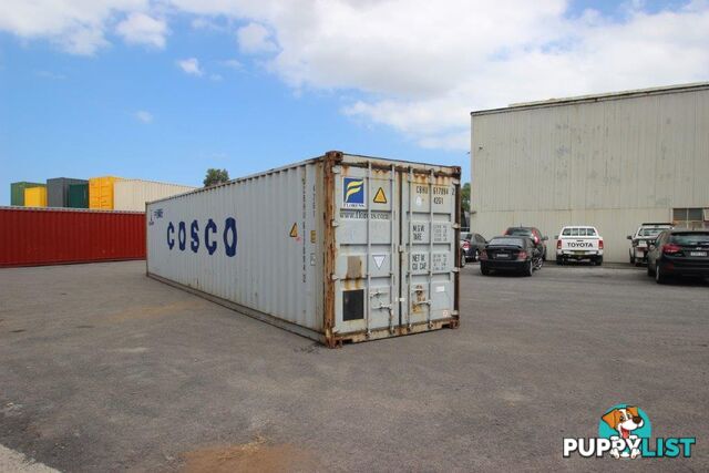 Used 40ft Shipping Containers Tuggerah - From $3990 + GST