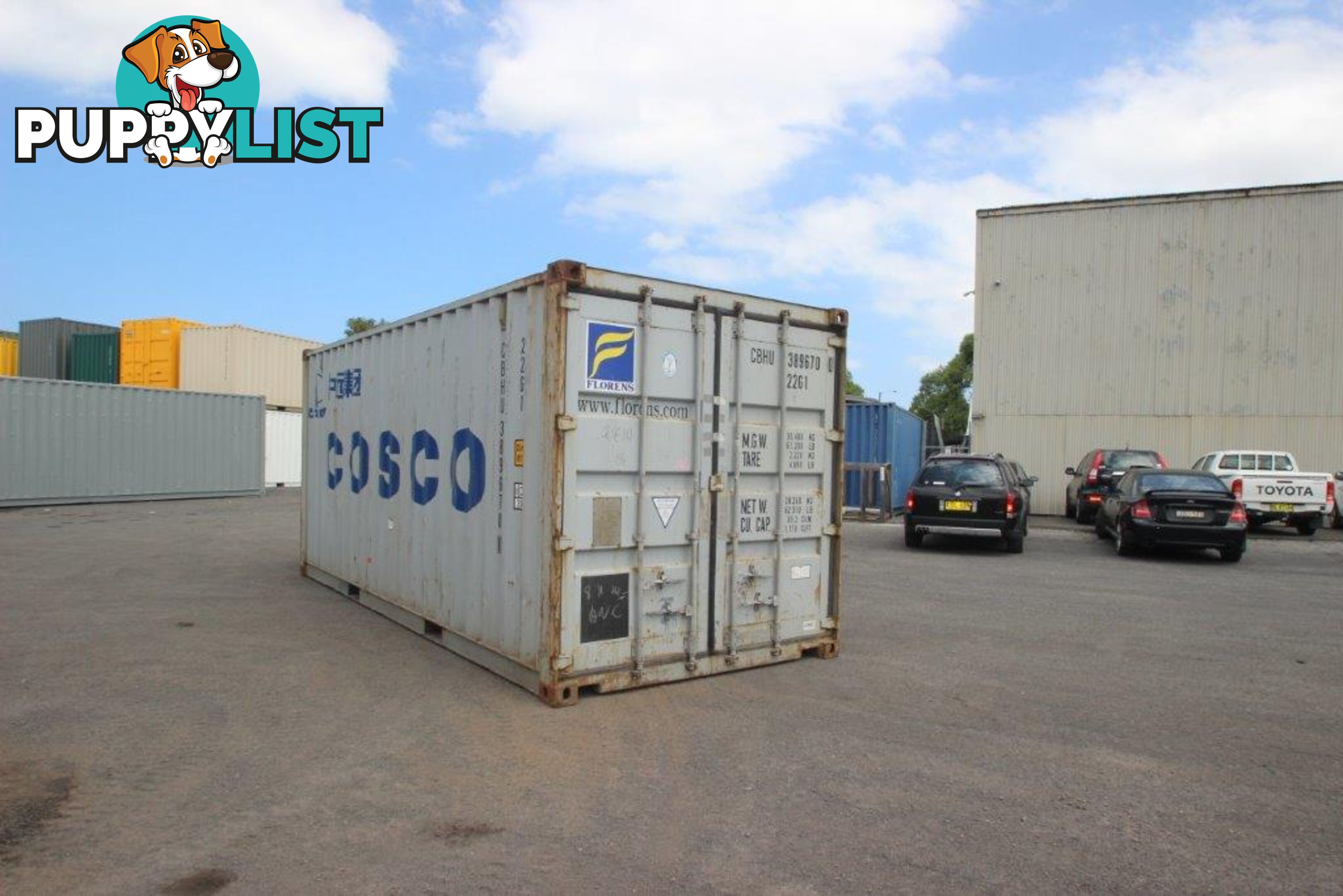 Used 20ft Shipping Containers Cooya - From $2900 + GST