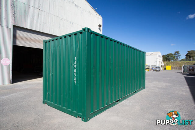 Refurbished Painted 20ft Shipping Containers Eden - From $3950 + GST