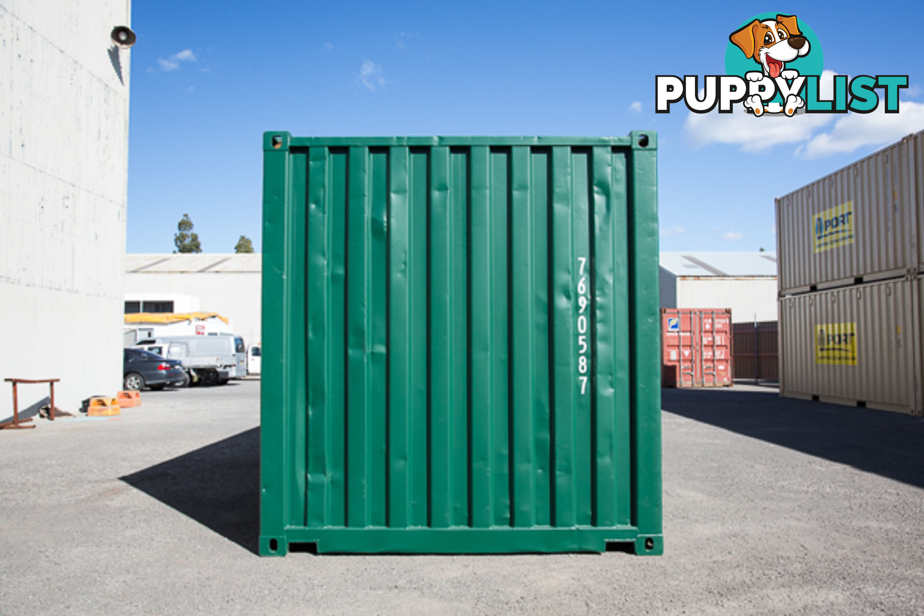 Refurbished Painted 20ft Shipping Containers Eden - From $3950 + GST