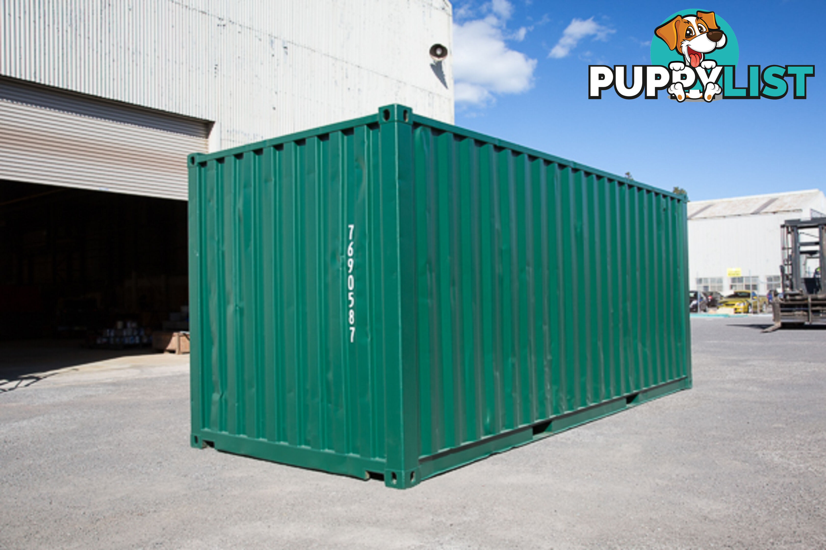 Refurbished Painted 20ft Shipping Containers Eden - From $3950 + GST