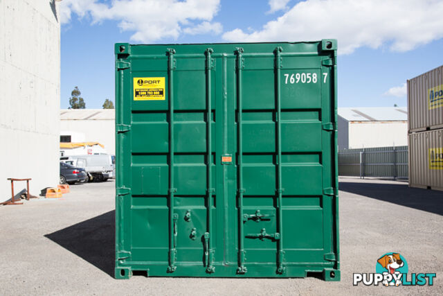 Refurbished Painted 20ft Shipping Containers Eden - From $3950 + GST