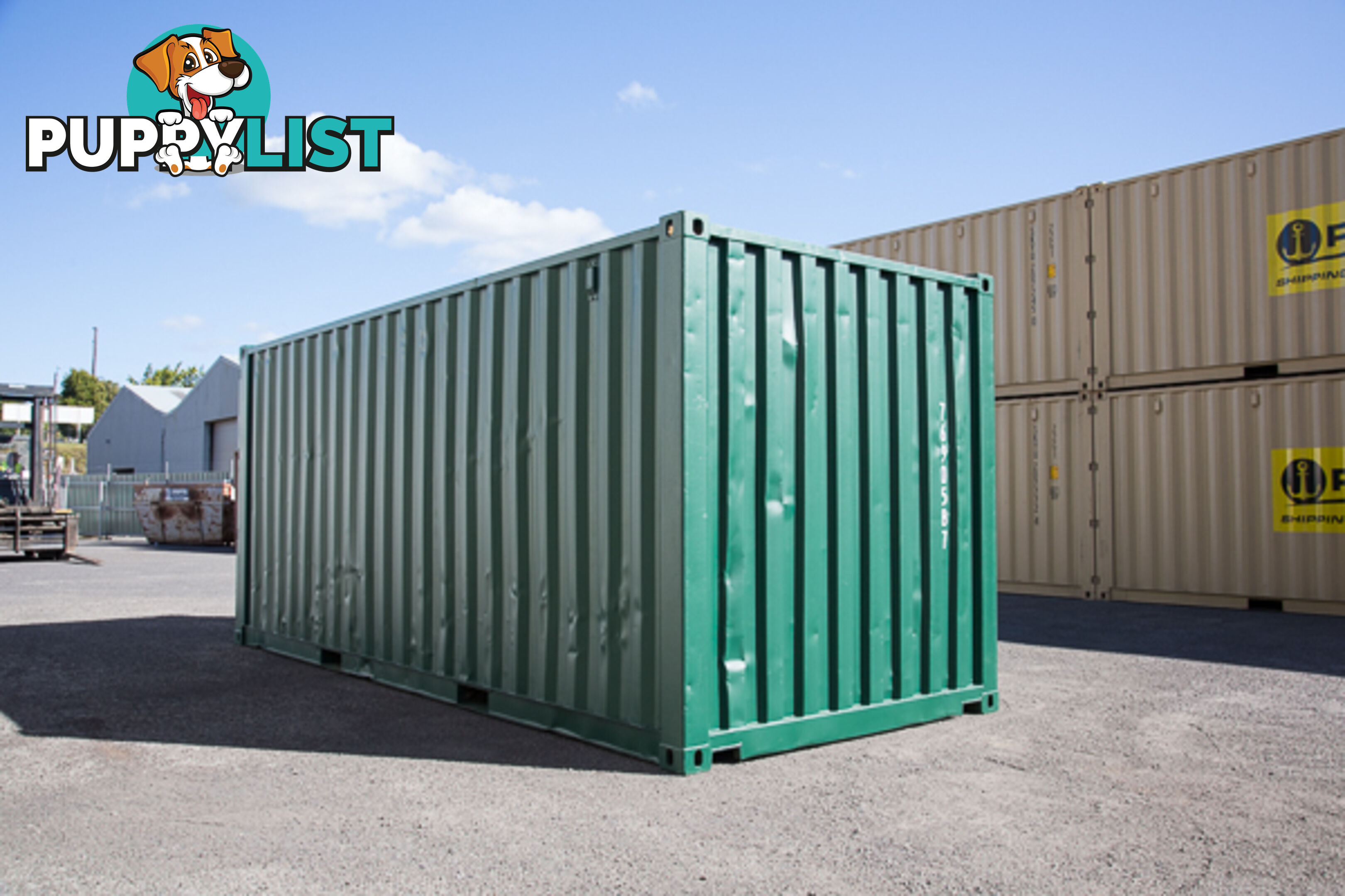 Refurbished Painted 20ft Shipping Containers Eden - From $3950 + GST