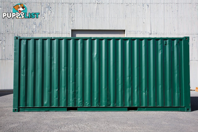 Refurbished Painted 20ft Shipping Containers Eden - From $3950 + GST