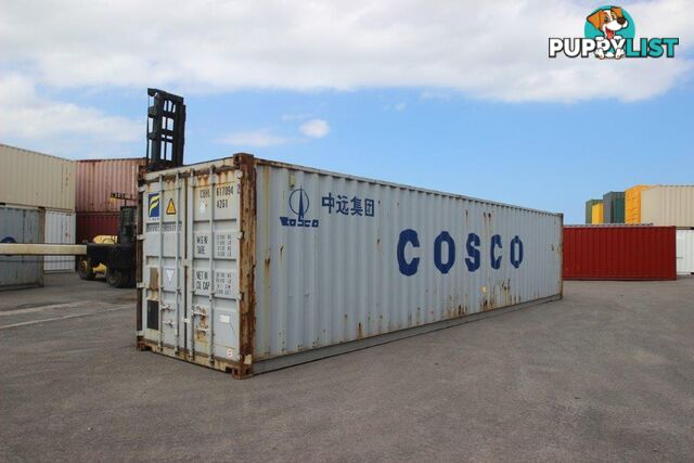 Used 40ft Shipping Containers Richmond - From $3190 + GST