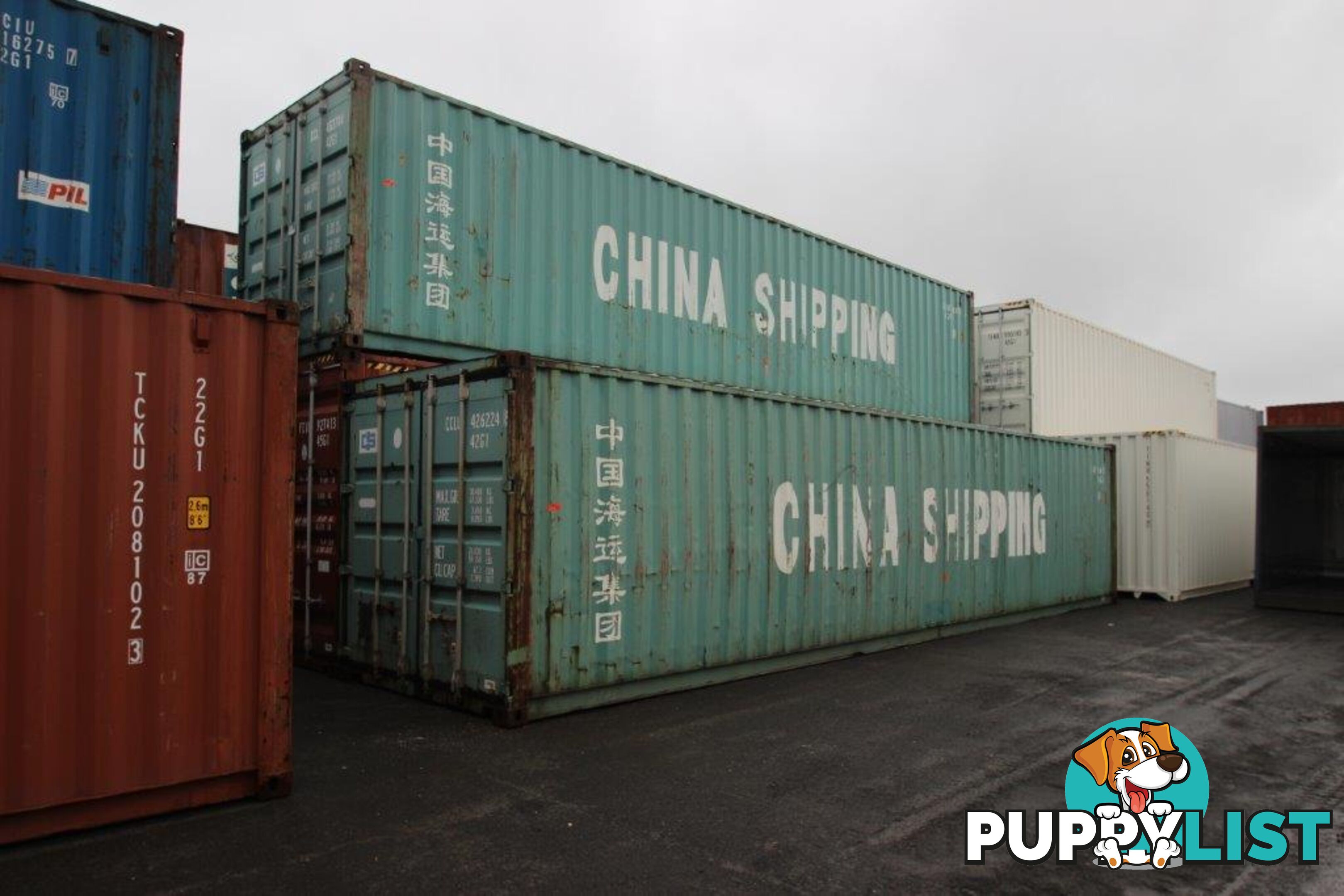 Used 40ft Shipping Containers Morwell - From $3100 + GST