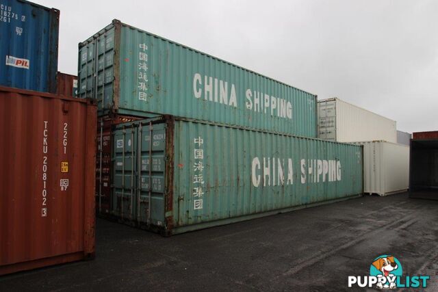 Used 40ft Shipping Containers Morwell - From $3100 + GST