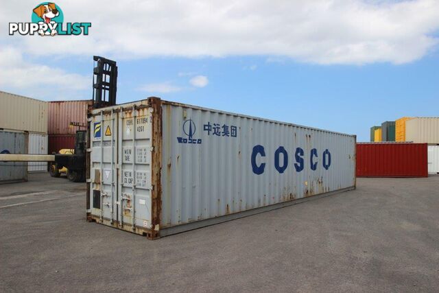 Used 40ft Shipping Containers Morwell - From $3100 + GST