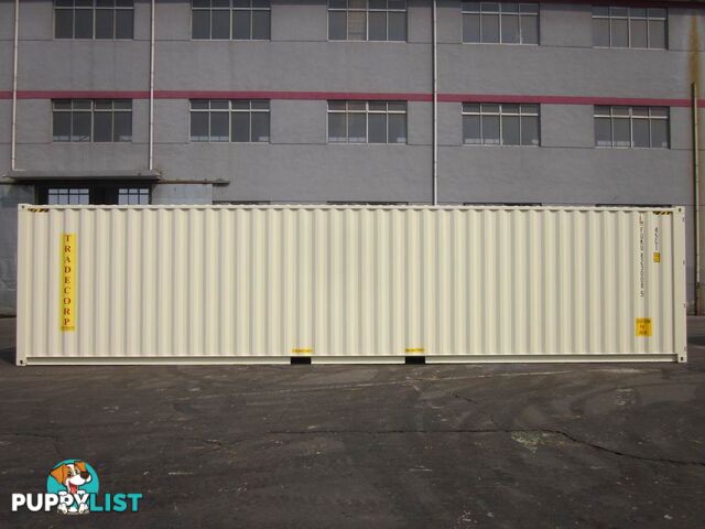 New 40ft High Cube Shipping Containers Batesman Bay - From $7150 + GST