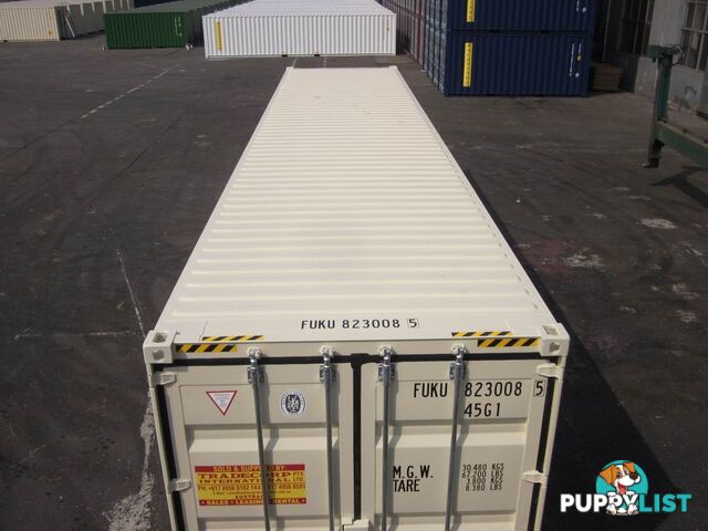 New 40ft High Cube Shipping Containers Albion Park - From $7150 + GST