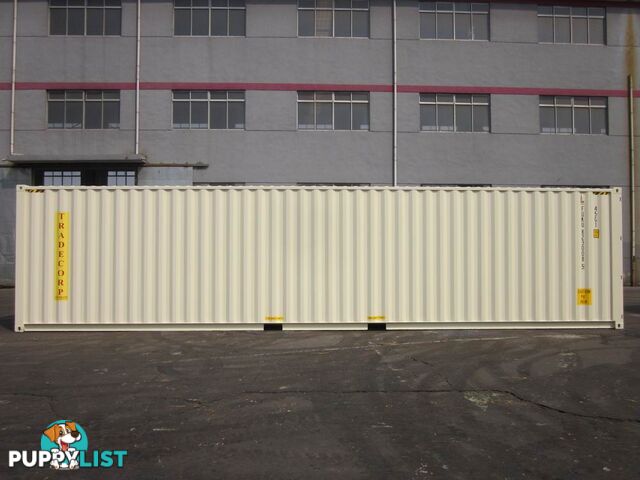 New 40ft High Cube Shipping Containers Albion Park - From $7150 + GST