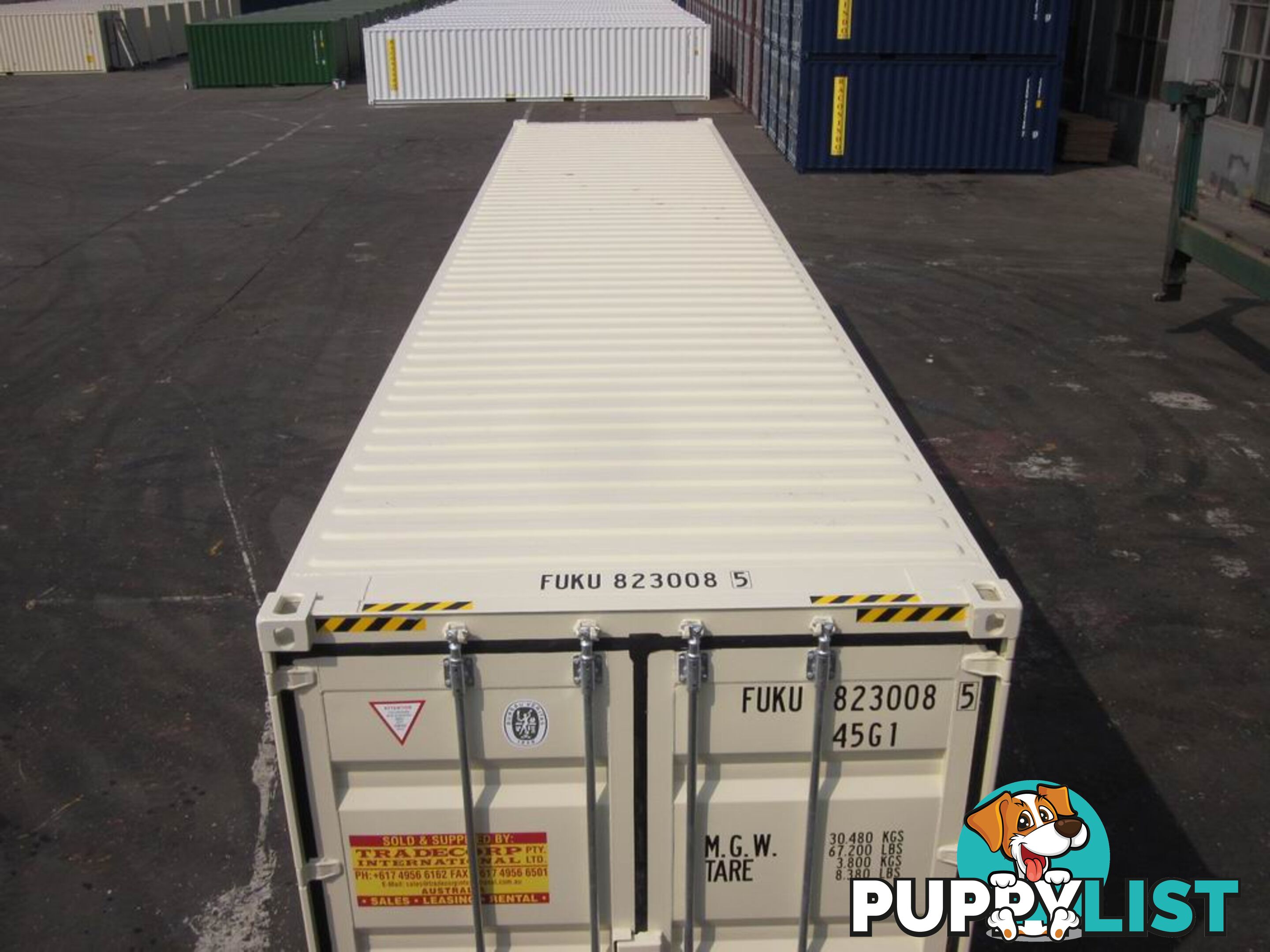 New 40ft High Cube Shipping Containers Hervey Bay - From $7900 + GST