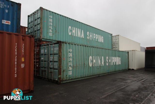 Used 40ft Shipping Containers Beresfield - From $3990 + GST