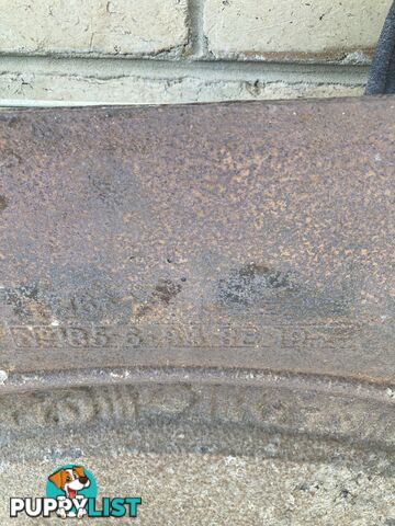 Victorian Cast Iron Fire Place, Antique