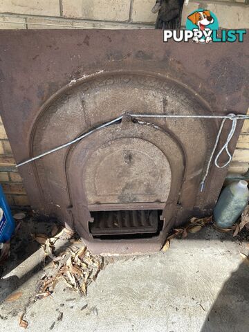 Victorian Cast Iron Fire Place, Antique
