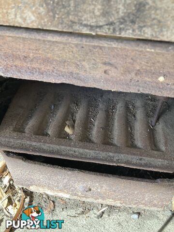 Victorian Cast Iron Fire Place, Antique