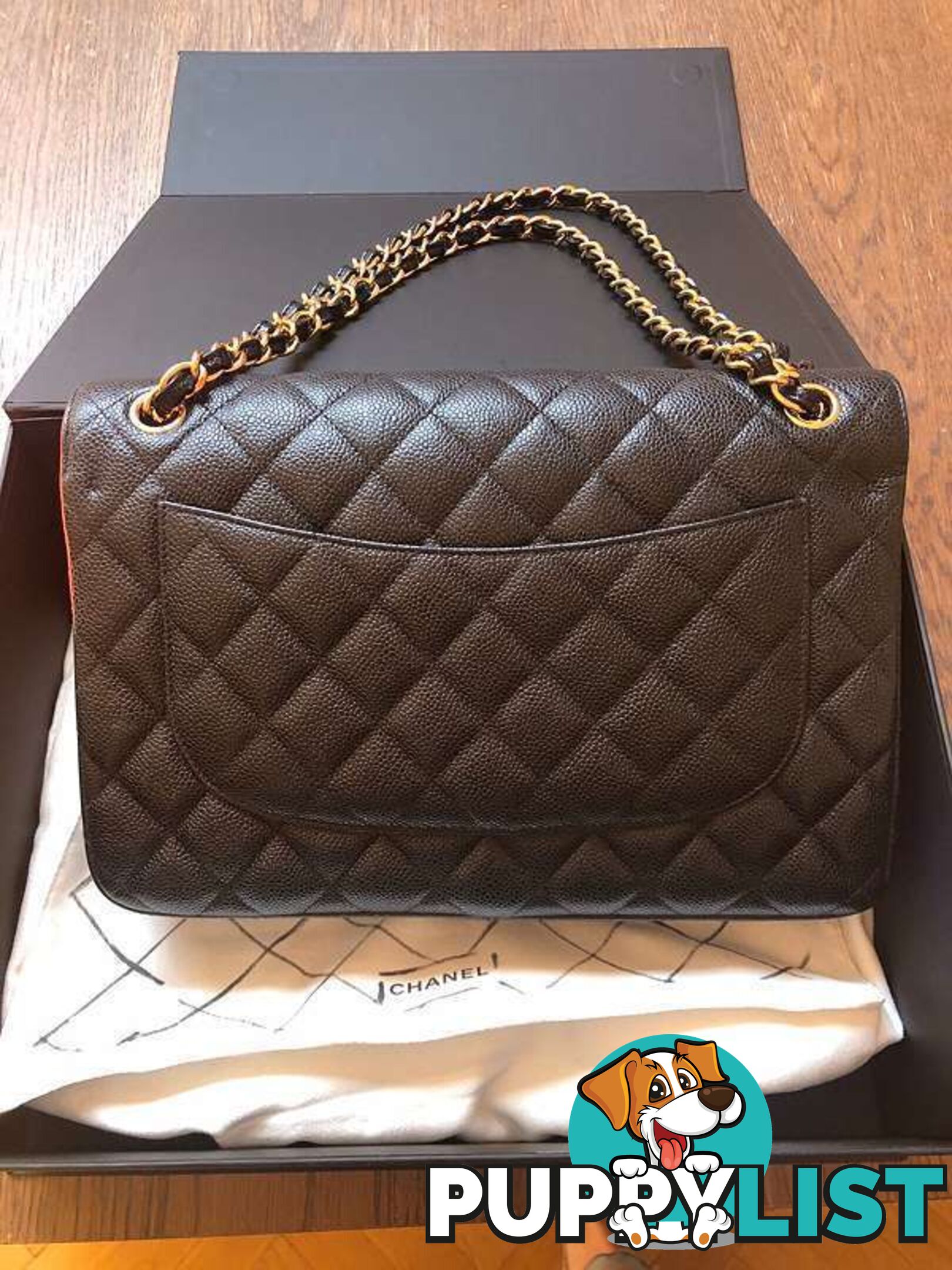 Chanel Jumbo Double Flap Bag Caviar