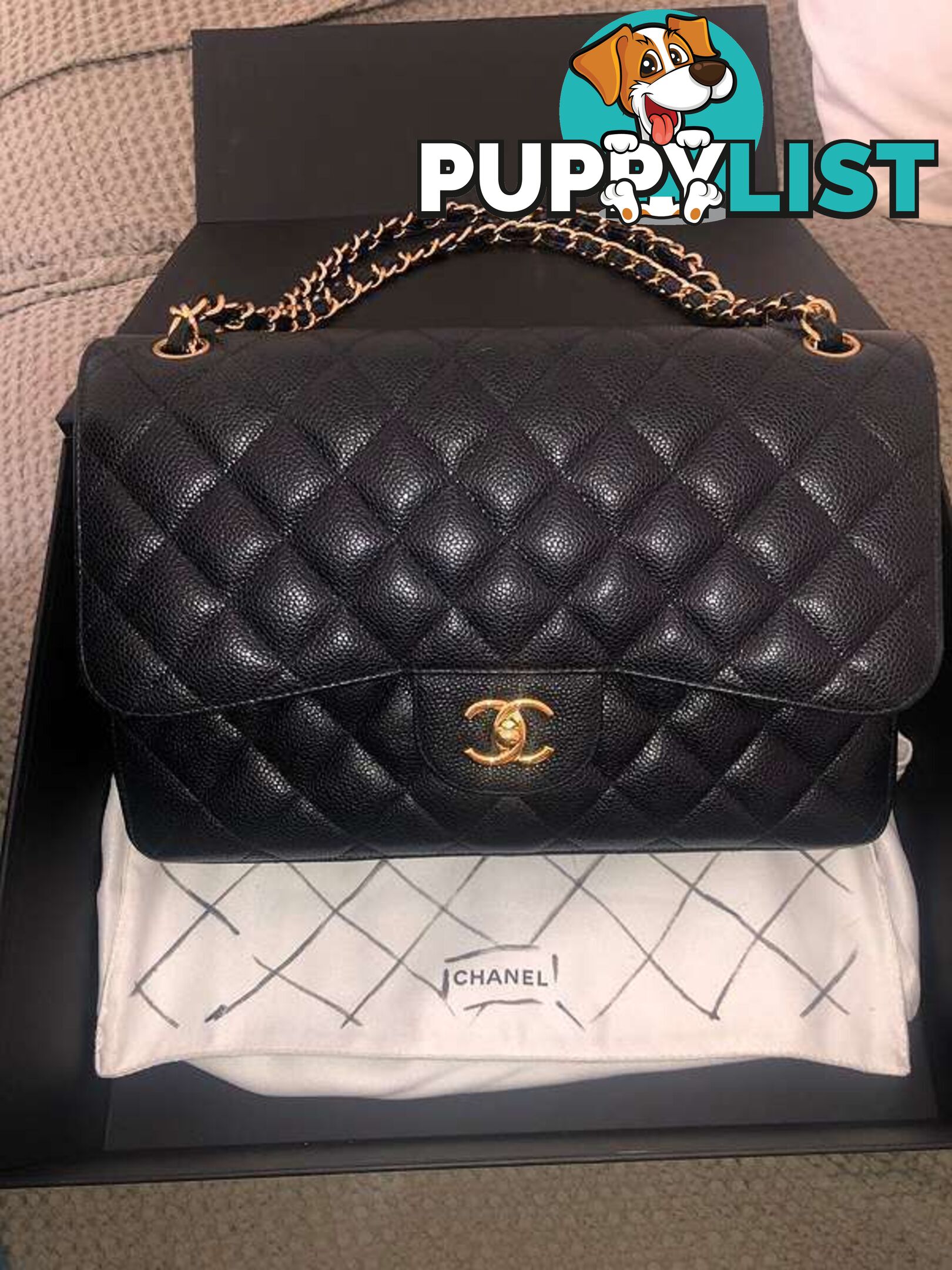 Chanel Jumbo Double Flap Bag Caviar