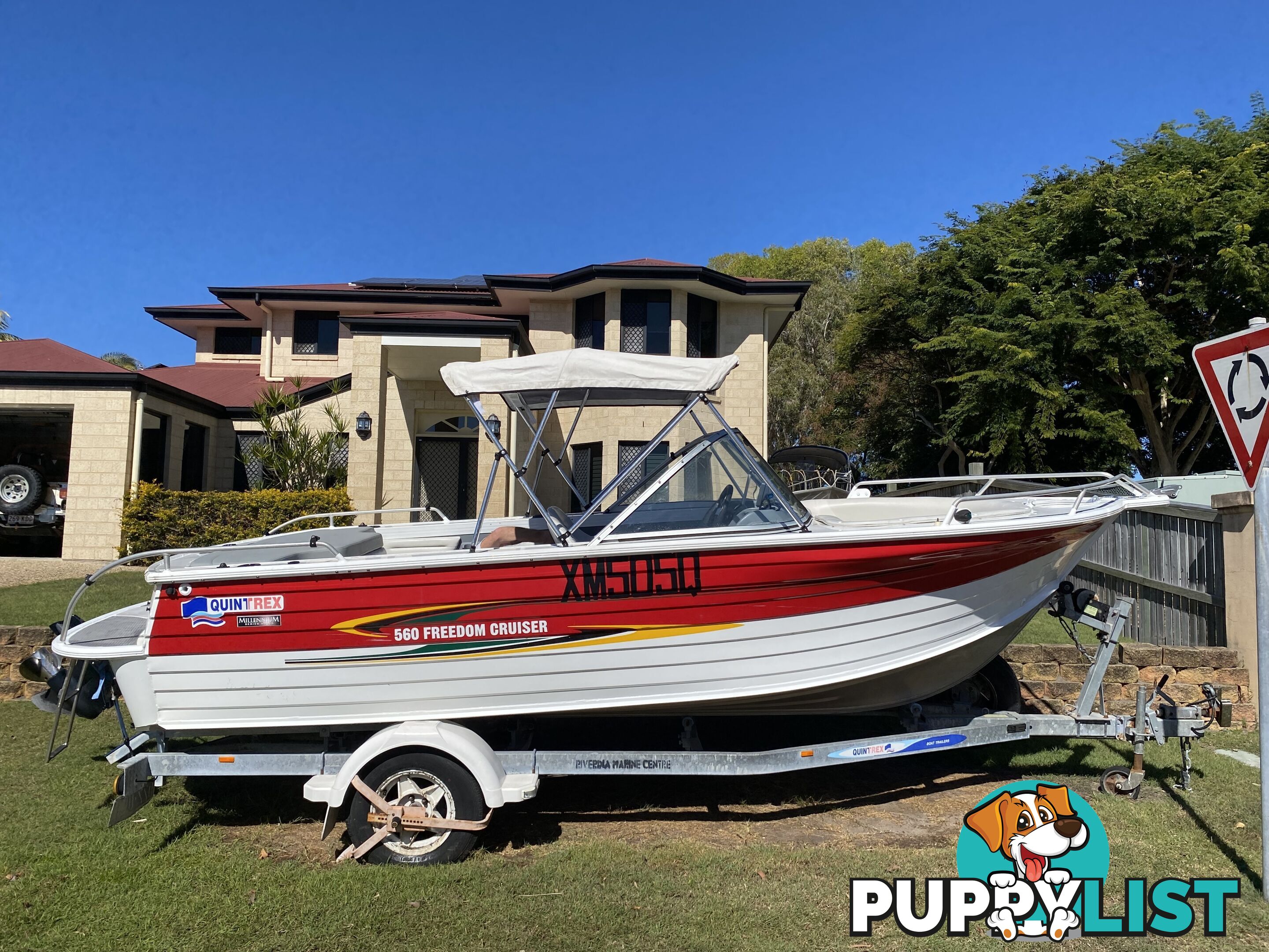 2007 QUINTREX 560 Freedom Sport CRUISER PRICE AUD $34,900