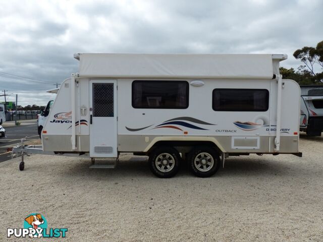 2008  JAYCO DISCOVERY OUTBACK  17.55-2 SH OB POP TOP