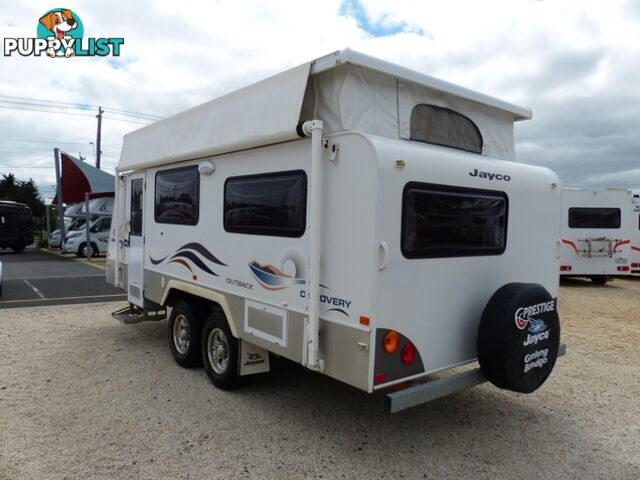 2008  JAYCO DISCOVERY OUTBACK  17.55-2 SH OB POP TOP