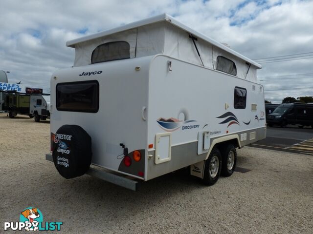 2008  JAYCO DISCOVERY OUTBACK  17.55-2 SH OB POP TOP