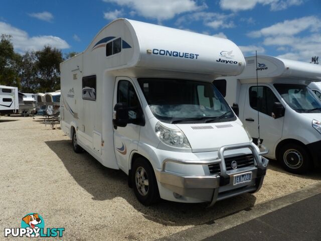 2009  JAYCO CONQUEST MOTORHOME FD.23-1.HR CAB CHASSIS