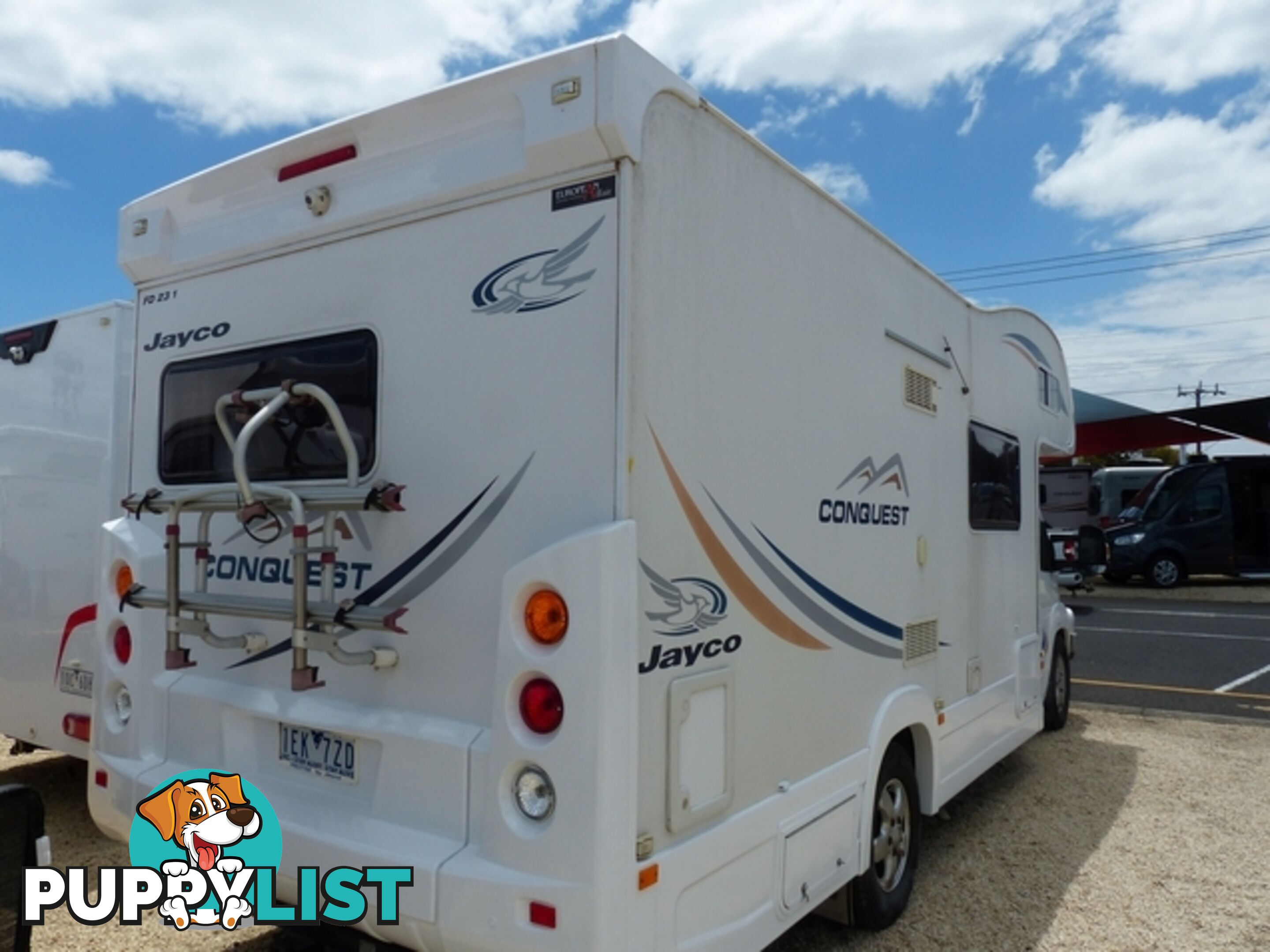 2009  JAYCO CONQUEST MOTORHOME FD.23-1.HR CAB CHASSIS