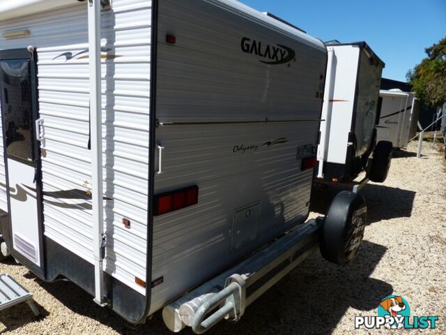 2012  GALAXY ODYSSEY  21FT CARAVAN