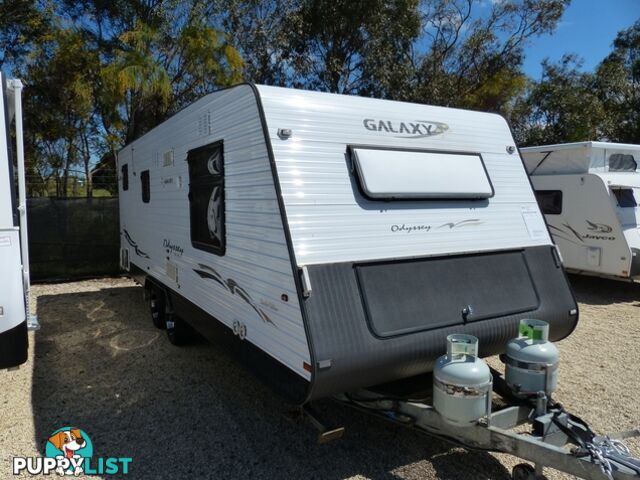 2012  GALAXY ODYSSEY  21FT CARAVAN