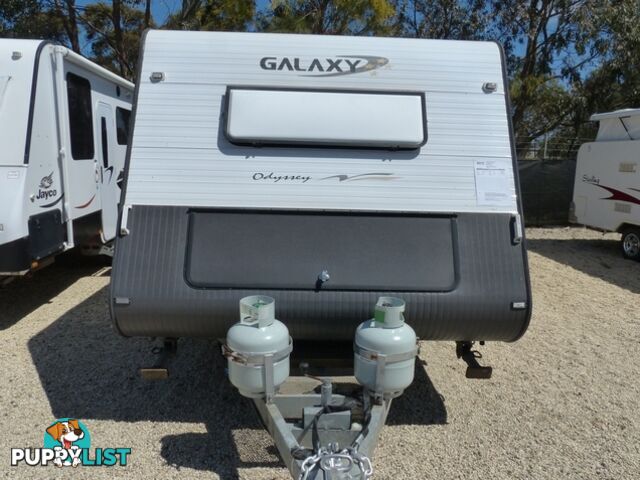 2012  GALAXY ODYSSEY  21FT CARAVAN