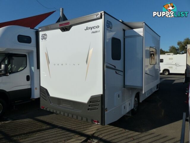 2025  JAYCO DESTINY MOTORHOME FA.25-1.DS-MY25 CAB CHASSIS