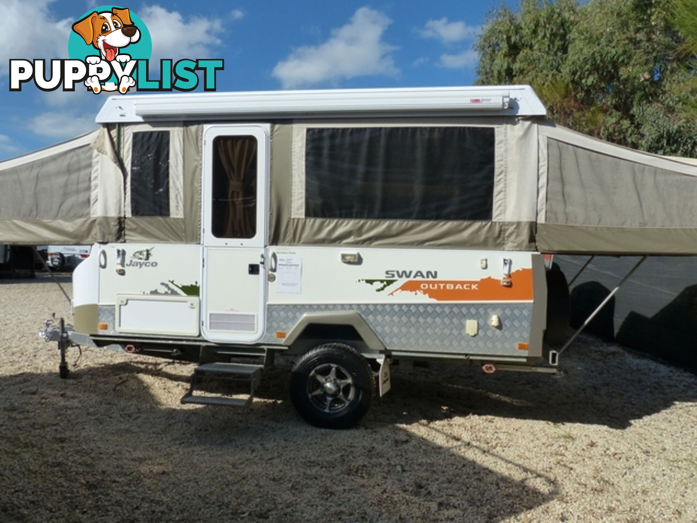 2011  JAYCO SWAN OUTBACK  OUTBACK CAMPER TRAILER