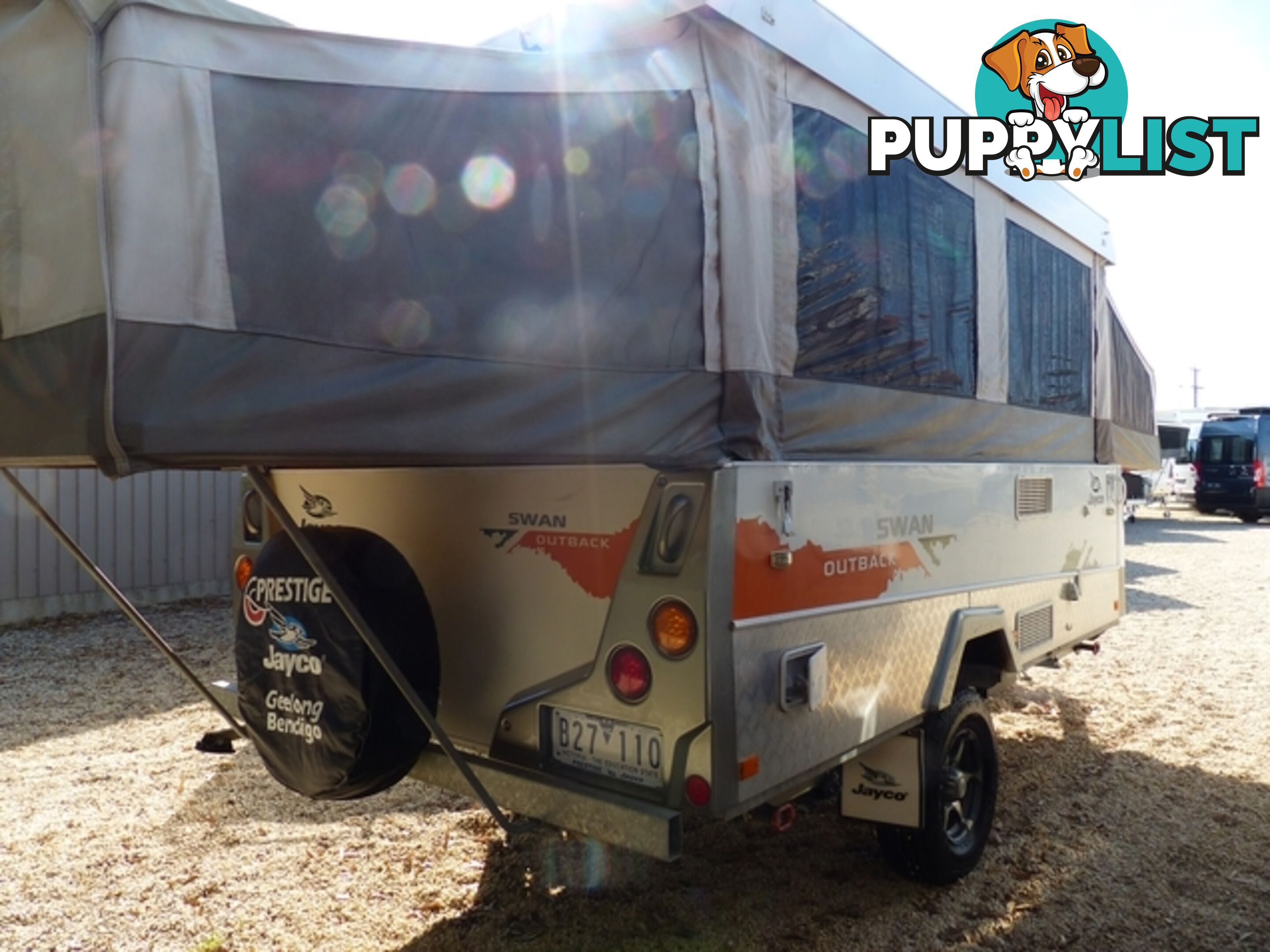 2011  JAYCO SWAN OUTBACK  OUTBACK CAMPER TRAILER