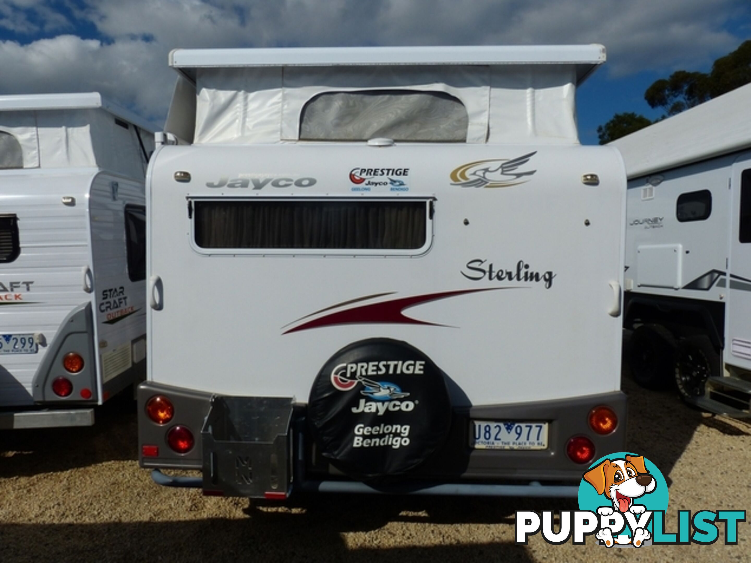 2008  JAYCO STERLING  17.55-3 POP TOP