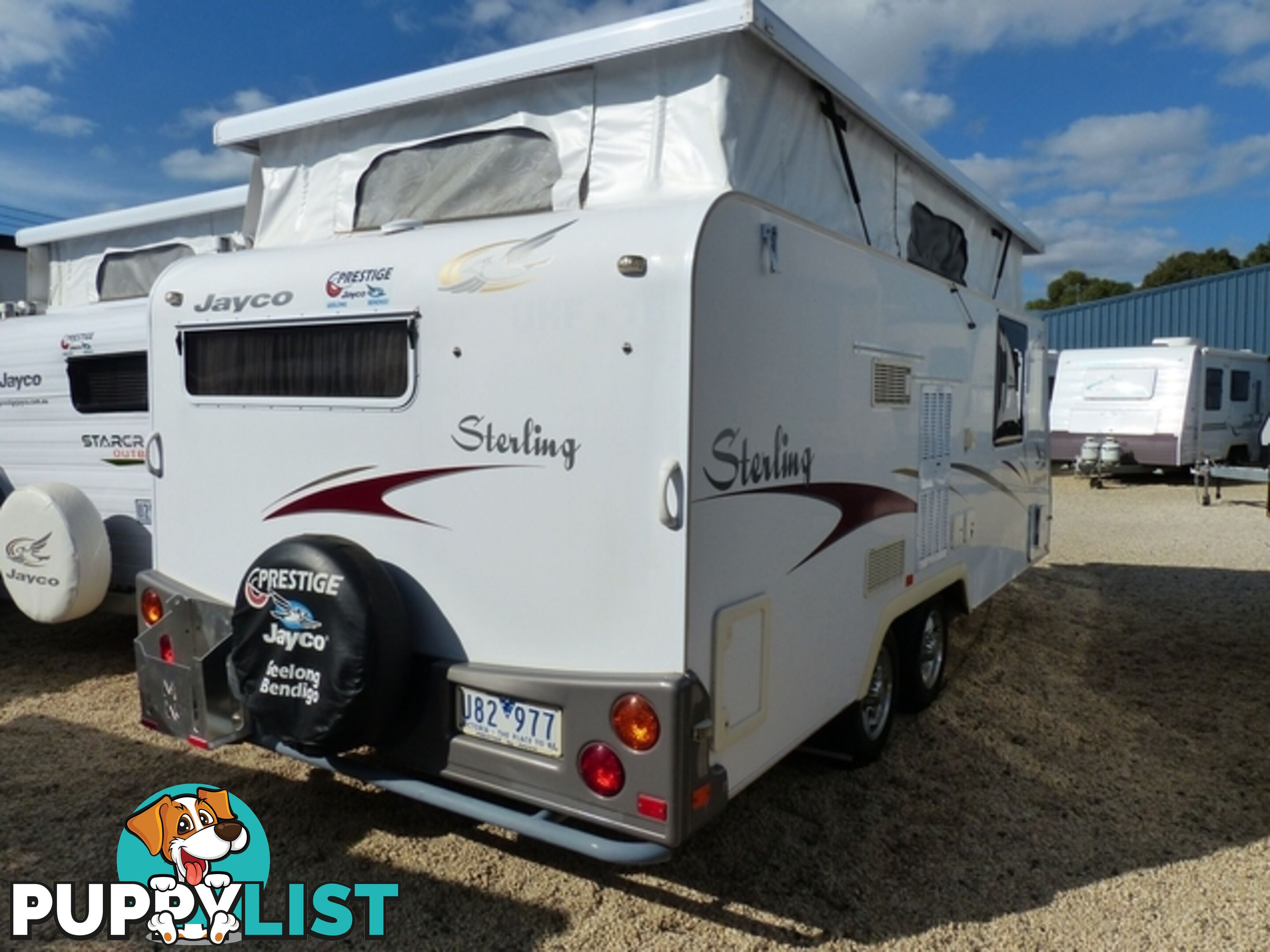2008  JAYCO STERLING  17.55-3 POP TOP